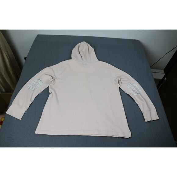 Esprit Vintage Easter Sweater Hoodie size Medium Light Pink Super Soft - Picture 4 of 7